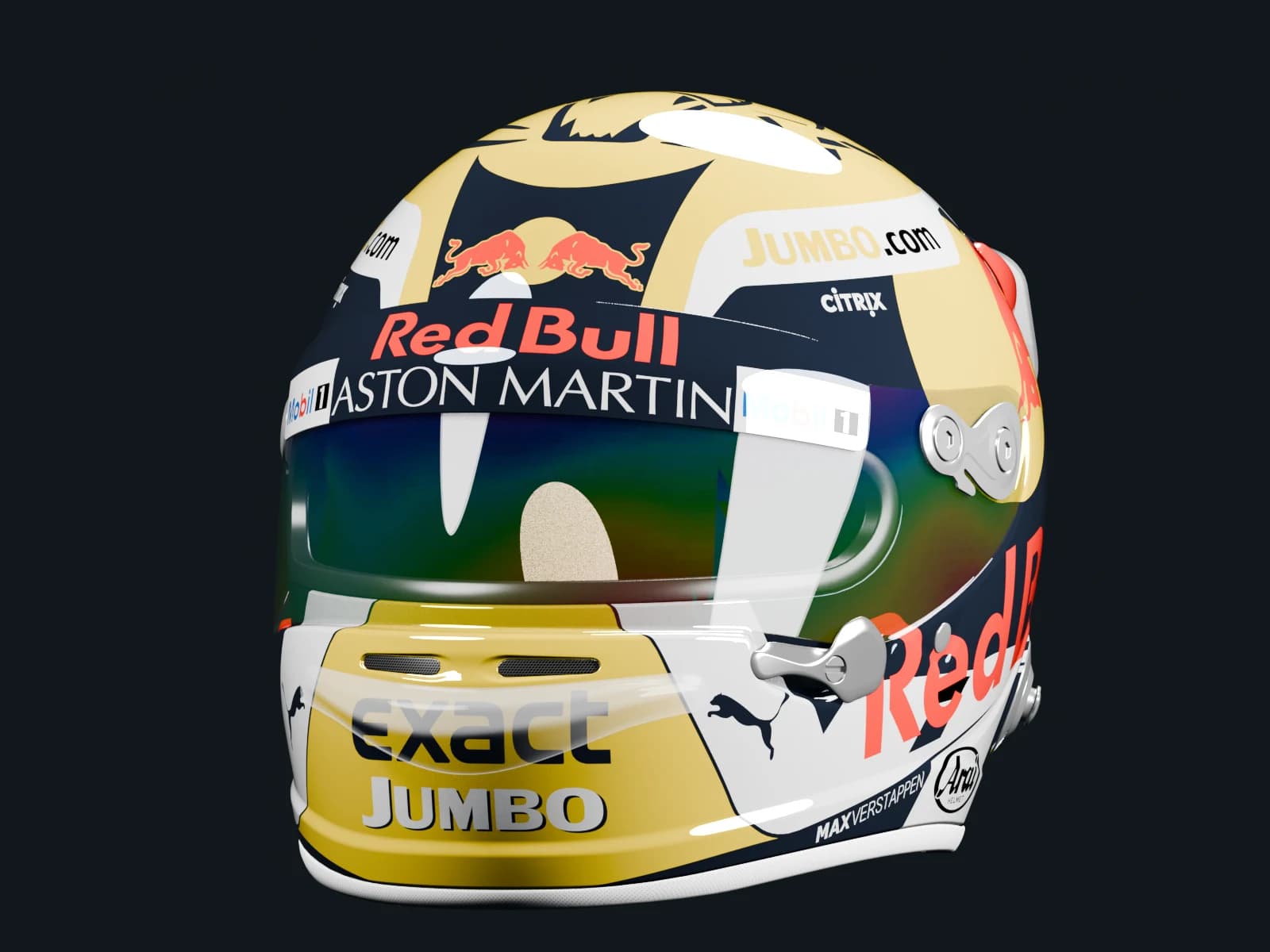 Max Verstappen — Austrian GP 2018 Helmet